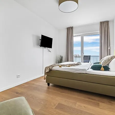 Apartamento Ocean Beach- 3 Og, Balkon, Ostseeblick, Kamin Olpenitz