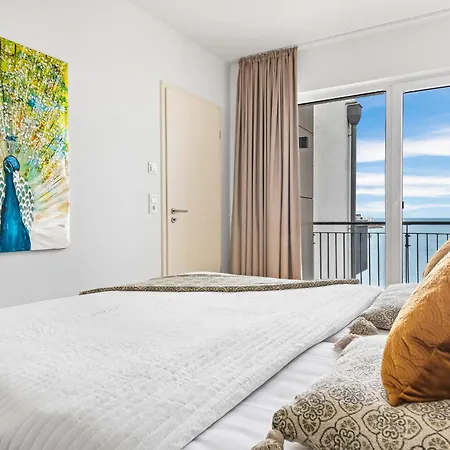 Ocean Beach- 3 Og, Balkon, Ostseeblick, Kamin Olpenitz