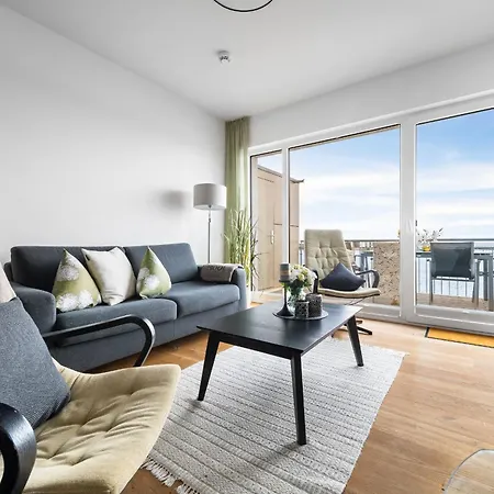 Ocean Beach- 3 Og, Balkon, Ostseeblick, Kamin Olpenitz