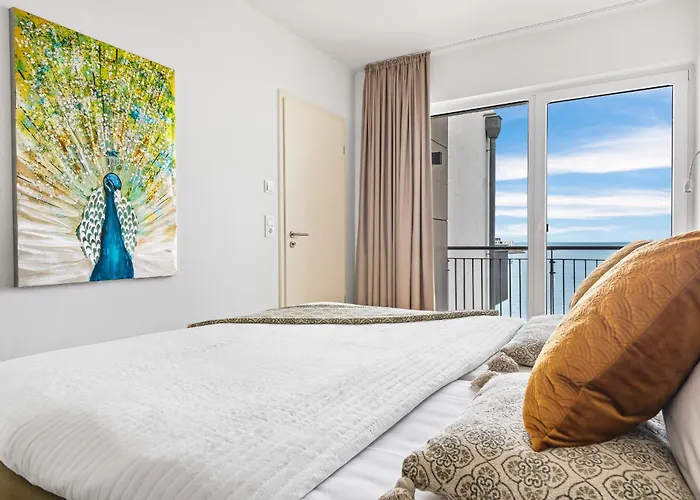 Ocean Beach- 3 Og, Balkon, Ostseeblick, Kamin Olpenitz